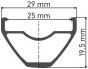 DT Swiss X 1900 Clincher Disc 29-Inch Front Wheel