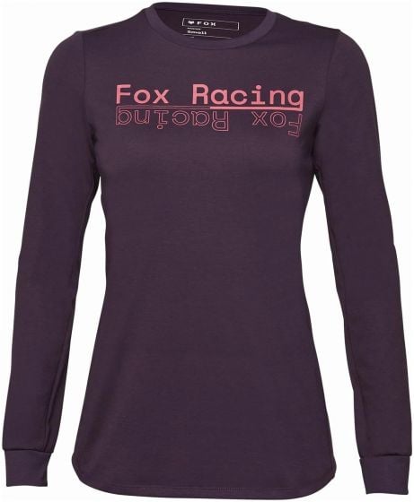 Fox Womens Ranger Drirelease 3/4 Sleeve Jersey – Dark Purple