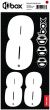 Box Two Number Sticker Kit