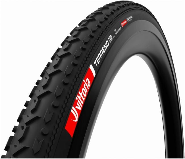 Vittoria Terreno T80 Coarse Loose Gravel Endurance 700c Tubeless Tyre – Black, image 1 of 3