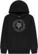 Fox Slowburn Fleece Youth Pullover Hoodie – Black