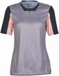 Fox Womens Defend Short Sleeve Jersey – Stone