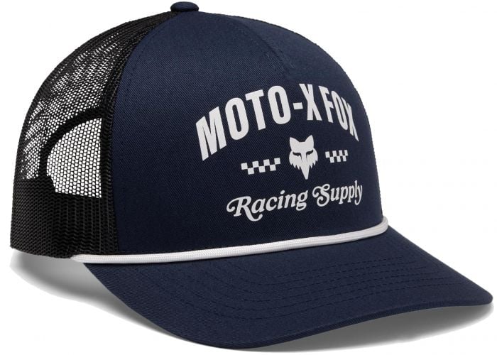 Fox Supply Mesh Rope Womens Trucker Hat – Midnight Blue