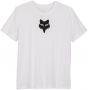 Fox Head Basic Womens Short Sleeve T-Shirt – White
