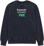 Fox Kawi Heavyweight Fleece Crew Sweatshirt – Midnight Blue