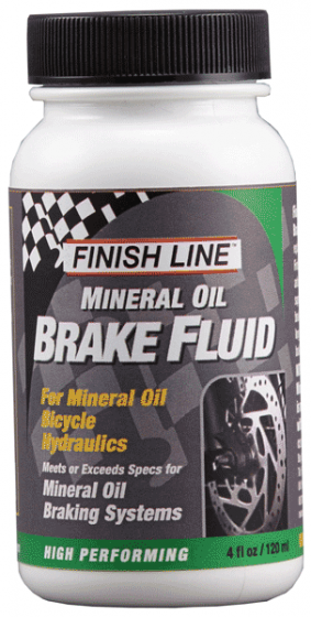 Finish Line Mineral Oil Brake Fluid 4oz