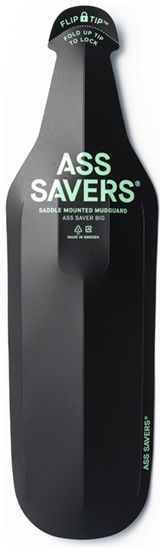 Ass Savers Big Rear Mudguard – Black