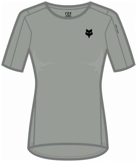 Fox Womens Flexair Ascent Jersey – Grey Vintage
