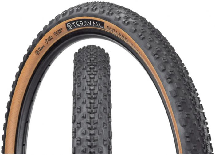 Teravail Rutland Durable 29-Inch Tubeless Tyre – Black / Tan