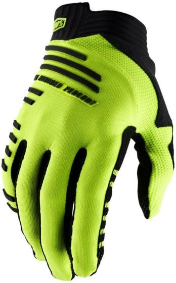 100% R-Core Gloves – Fluo Yellow