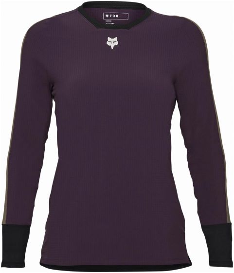 Fox Womens Defend Thermal Jersey – Dark Purple