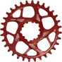 Hope R22 E-Bike Spiderless Retainer Chainring – Red