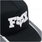 Fox Head X Snapback Hat – Black