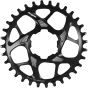 Hope R22 Spiderless Chainring – Black