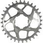 Hope R22 Spiderless Chainring – Silver