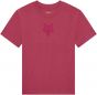 Fox Head Basic Womens Short Sleeve T-Shirt – Dark Pink