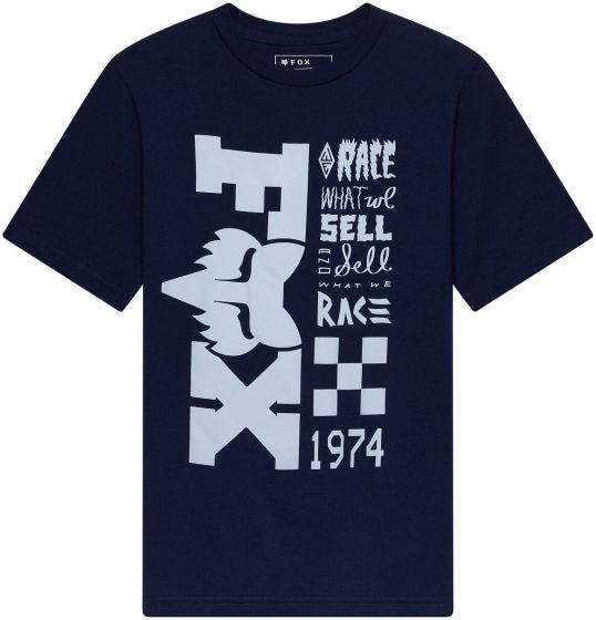 Fox Bend Youth Short Sleeve T-Shirt – Navy