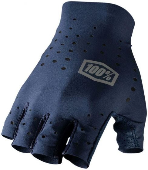 100% Sling Short Finger Gloves – Navy