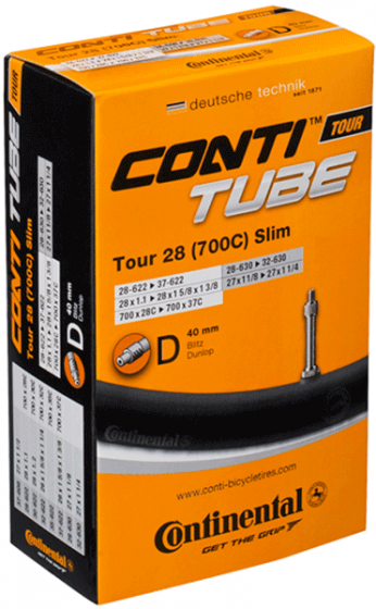 Continental Tour 28 Slim 700c Presta Innertube