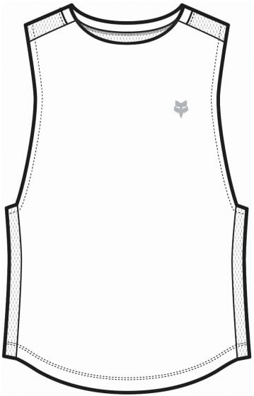 Fox Womens Forums Tech Tank Top – White