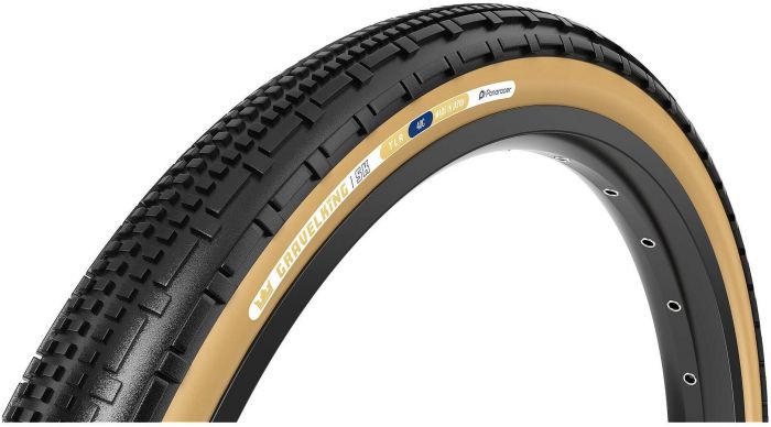 Panaracer GravelKing SK 27.5-inch Tubeless Tyre – Black / Brown