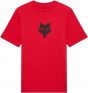 Fox Youth Fox Head T-Shirt – Medium Red