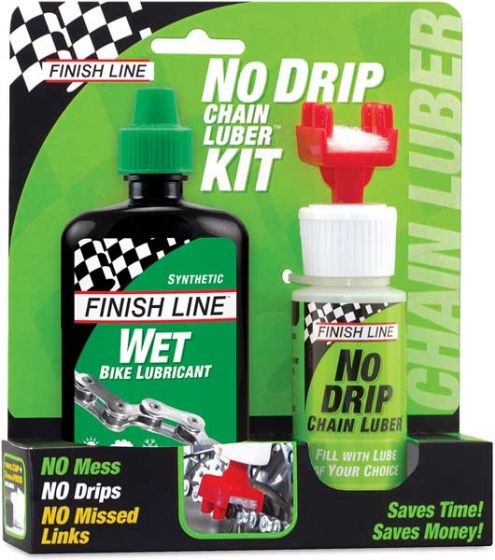Finish Line Wet Lube & No Drip Luber Kit
