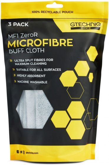 Gtechniq Bike Premium Microfibre Cloth Pack