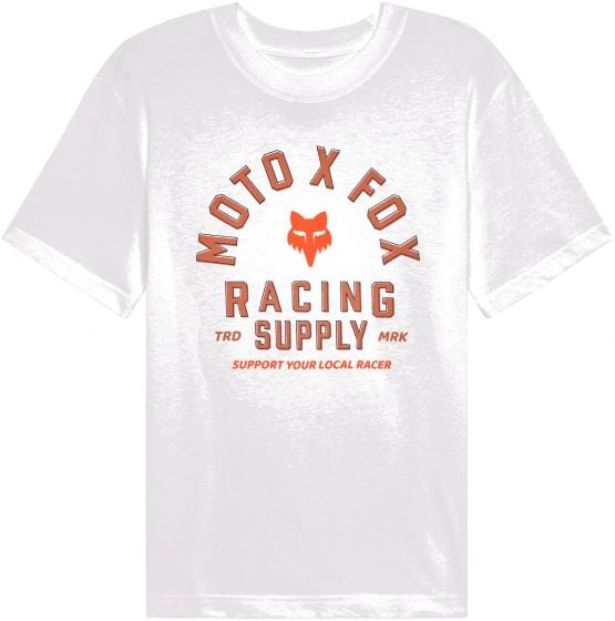 Fox Local Racer Womens T-Shirt – White