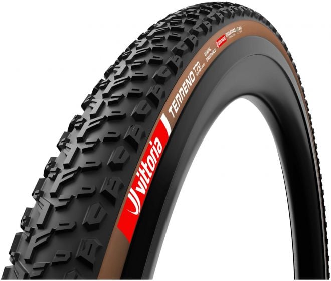 Vittoria Terreno T70 Coarse Loose Gravel Endurance 700c Tubeless Tyre – Brown