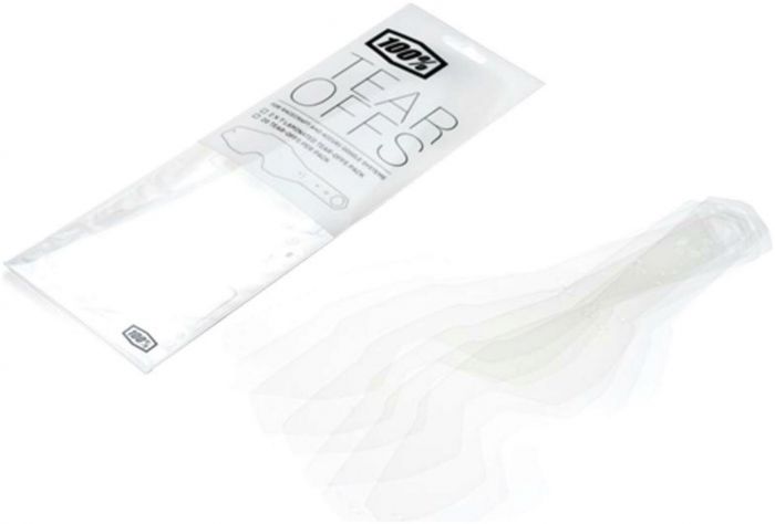 100% Racecraft / Accuri / Strata Laminated Tear Offs