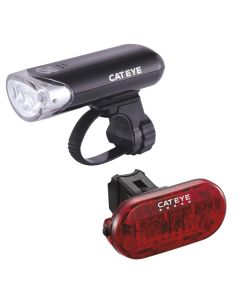 Cateye EL135 / Omni 5 Front and Rear Light Set
