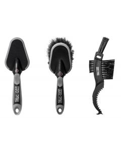 Muc-Off 3x Premium Brush Set