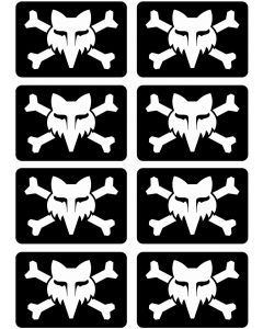 Fox Victory Logo Sticker Pack