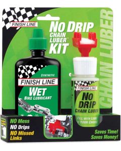 Finish Line Wet Lube & No Drip Luber Kit