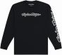 Troy Lee Signature Long Sleeve T-Shirt – Black