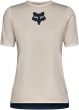 Fox Ranger Fox Head Short Sleeve Womens Jersey – Chalk