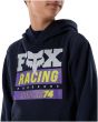 Fox Since 74 Fleece Youth Pullover Hoodie – Midnight